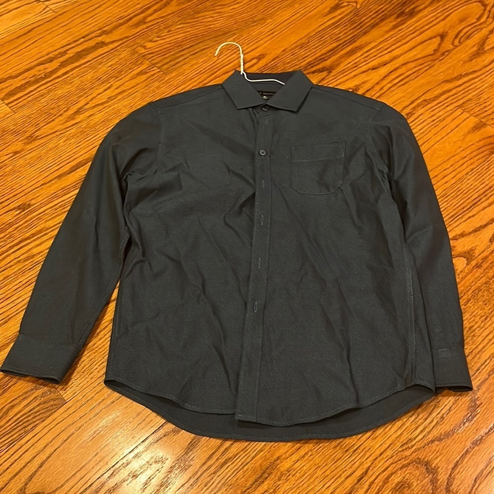Report Collection Boy’s Teal Dress Shirt Size 12